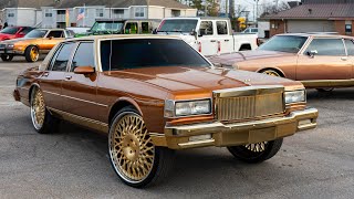 HANGING OUT IN THE GUMP (Montgomery, Alabama) HANGOUT BIG RIMS / AMAZING WHIPZ CANDY PAINT PT1