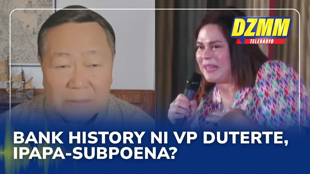 Senate may subpoena VP Duterte's bank records: Carpio | Tandem ng Bayan (02 July 2025)