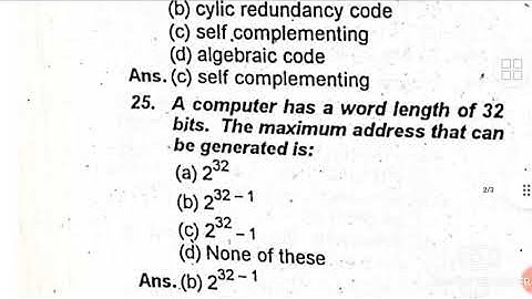 Computer Mcqs Part 2 for JEST and PST
