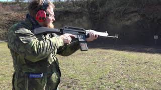 Shooting Franchi SPAS 15 Shotgun