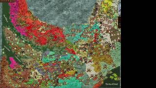 Total War Warhammer 3 Time-Lapse.  1000 Turns under 3 minutes.