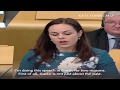 Kate Forbes speaking Gaelic in Scottish Parliament (With Subtitles)