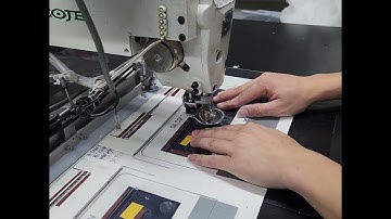 Dưỡng(rập cải tiến)Lập trình cúc nam châm cơi túi. Kết hợp đặt bông.