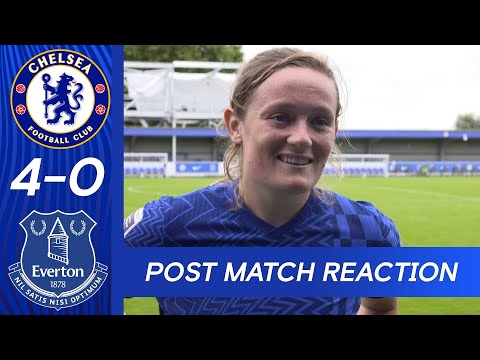 “Defensively we were very strong today” | Erin Cuthbert Post Match | Chelsea Women 4-0 Everton Women