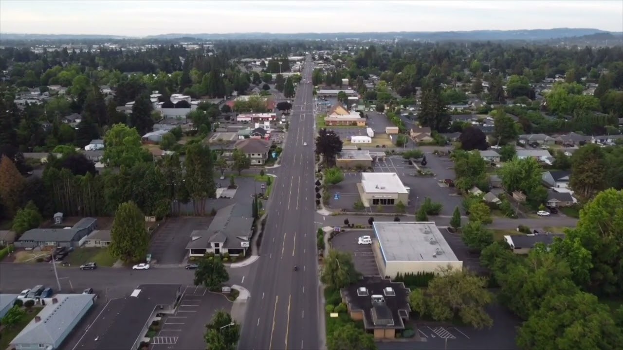 2023 Keizer, Oregon Drone Stock Footage - Licensed Part 107 Pilot