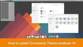How to install iConadams theme in Windows 10 screenshot 5