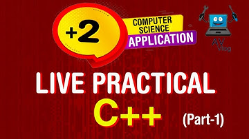 Live Practical |Computer Application | Computer Science | Part1 |C++ | Mark Distribution | Live Demo