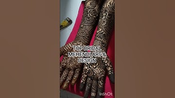 Top 5 Bridal Mehendi Designs for Beginners – Step-by-Step Tutorial 2025- HennaZ - Art & Design 2025