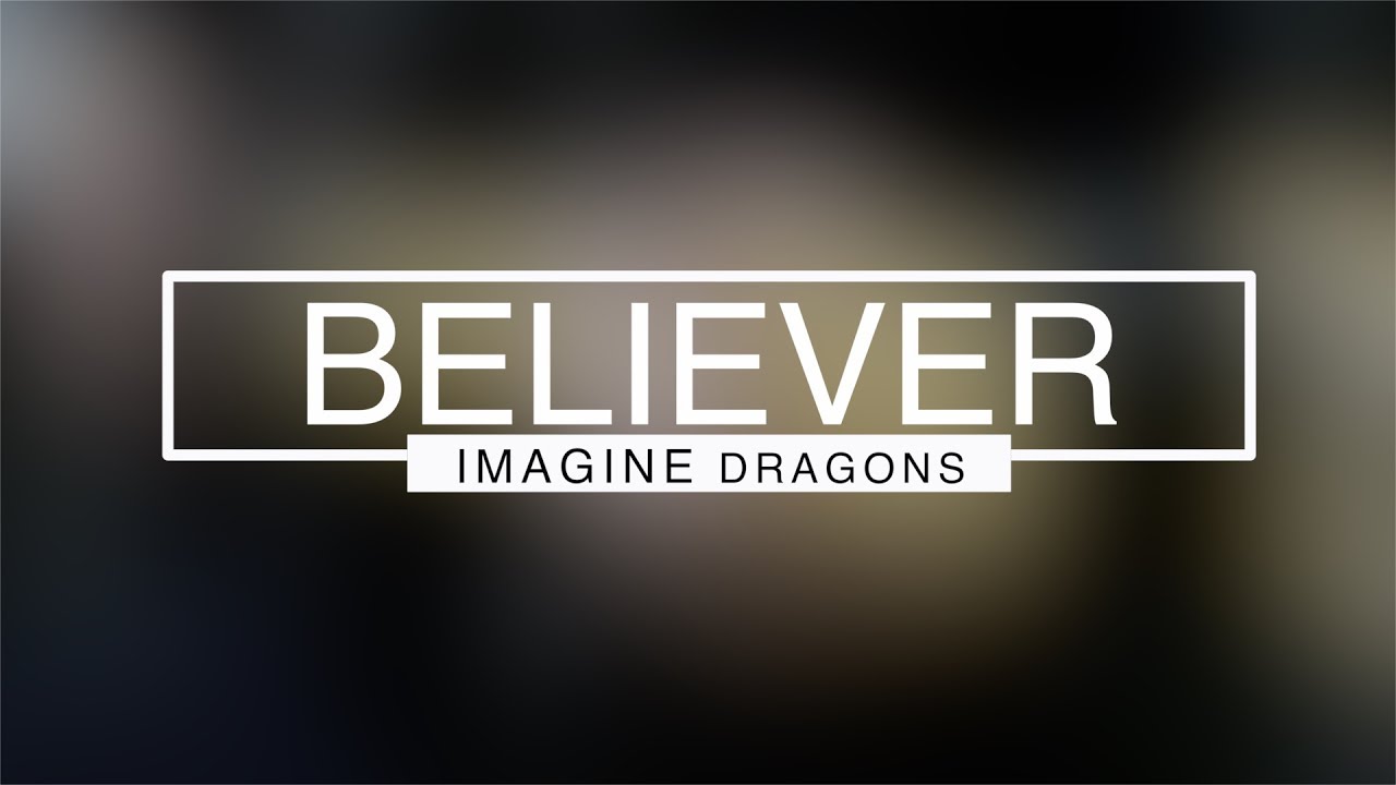 Imagine dragons слушать все. Драгонс беливер. Имеджин Драгонс беливер. The Believers. Believer обложка.