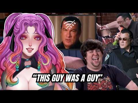 THIS GUY WAS A GUY | Rainbow Reacts to Steven Seagal: Certified Tough Guy by JonTron