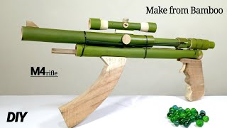 How to make a Bamboo M4 mini toy