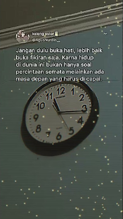#SW wa 25 detik tentang masa depan