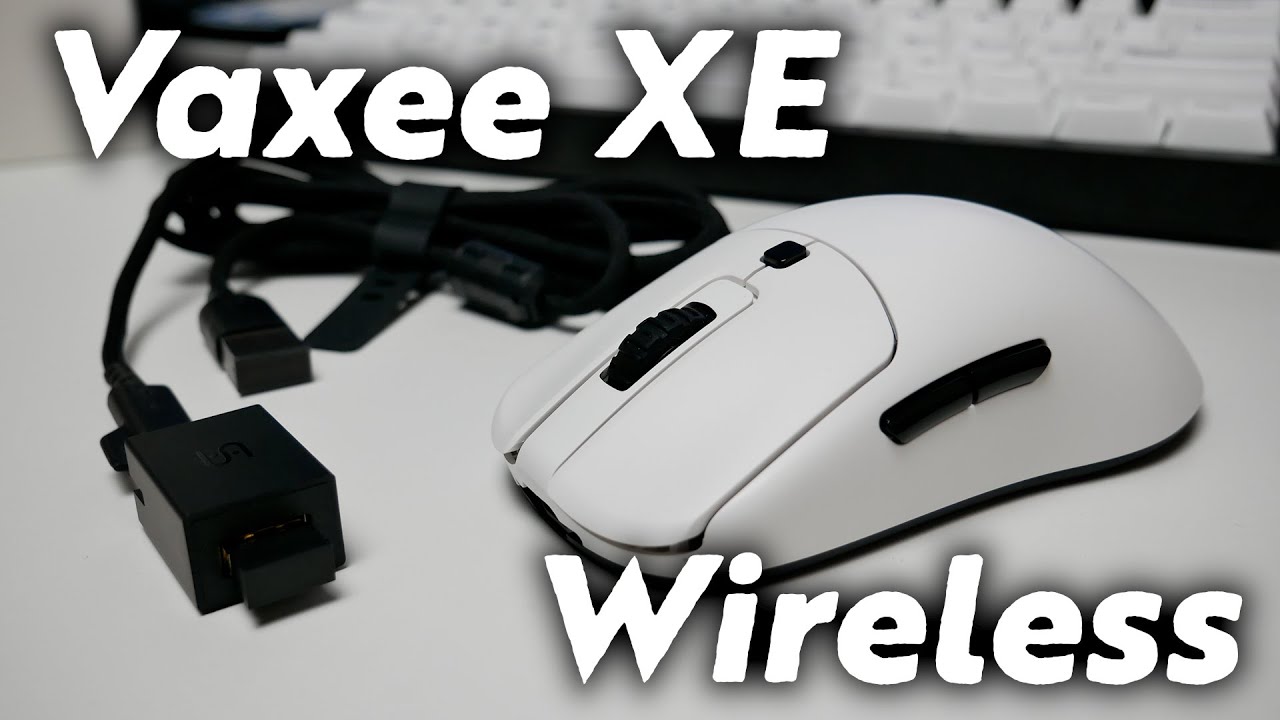 vaxee xe wireless ワイヤレス ホワイト ゲーミングマウス-