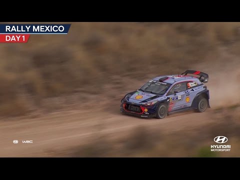Rally Mexico Day One - Hyundai Motorsport 2017