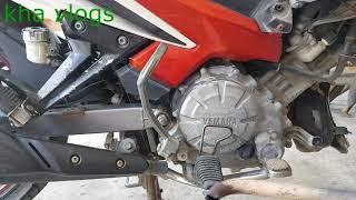 thay cổ pô exciter 135 bị lủng // cổ inox
