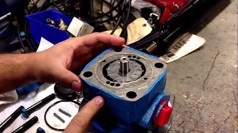 Changing Rotation On A Vickers Vane Pump