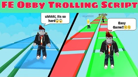 New FE Obby Trolling Script | Pastebin | Hydrogen•Fluxus•Arceus X V3