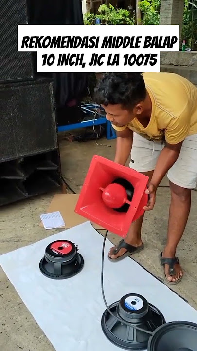 Rekomendasi middle balap 10 inch. #midelbalap #midelnrotok #speakermidel #soundbalap #soundsystem