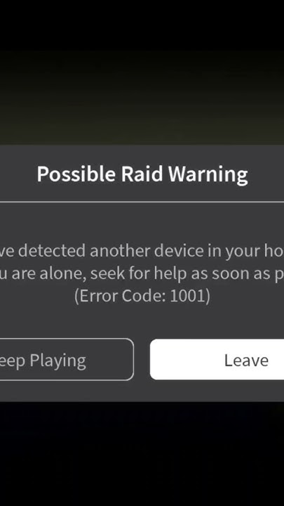 error code 1001 - YouTube