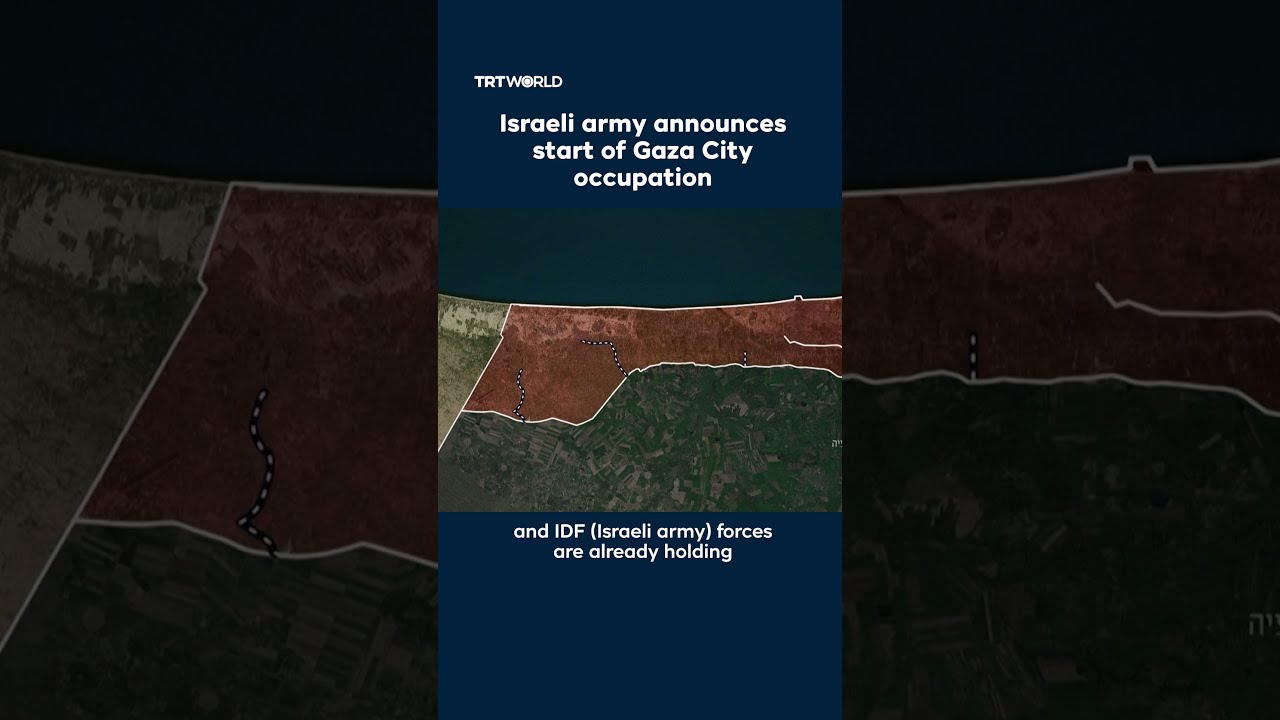 Israeli Army Announces Beginning Of Gaza City Occupation