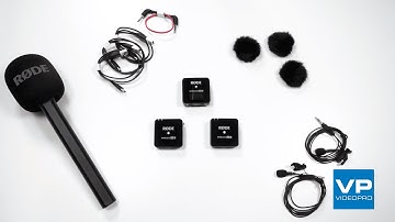 Rode Wireless GO II Unboxing with accessories