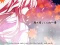Megurine Luka "Akahitoha" (A Single Red Leaf) English subtitles 巡音ルカ