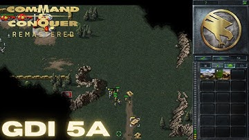 Command & Conquer Remastered - GDI Mission 5A - RESTORING POWER UKRAINE WEST (Hard)