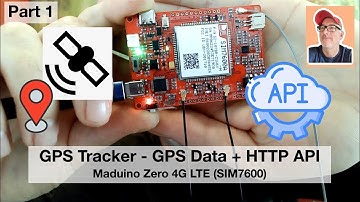 GPS Tracker LTE Cellular Integration Using Maduino Zero 4G LTE Board with SIM7600X #arduino #gps