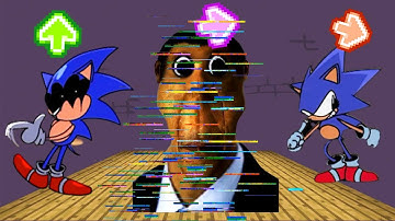 FNF Character Test | Gameplay VS Playground | VS OBUNGA | SONIC TROJAN MOD