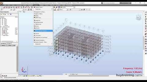 Tải trọng động đất trong Robot Structural   Elsoft vn