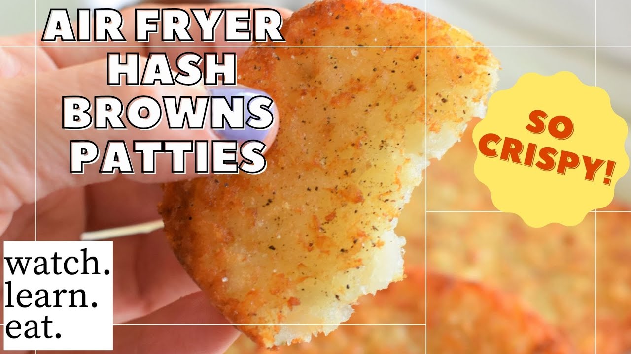 Air Fryer Hash Browns (Frozen Hash Brown Patties)