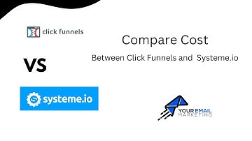Compare Cost between Click Funnels vs Systeme.io