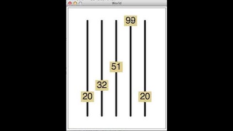 Sliders using Racket and 2htdp/universe