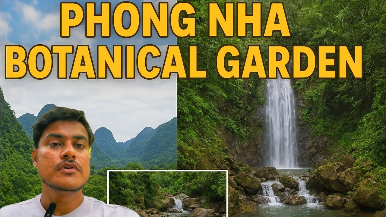Phong Nha Botanical Garden 🌴 | Jungle Trek to Hidden Waterfall