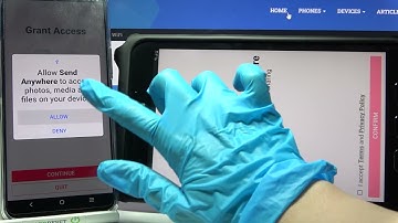 Transfer files from an Android Device to Samsung Galaxy Tab Active 2 – Send anywhere