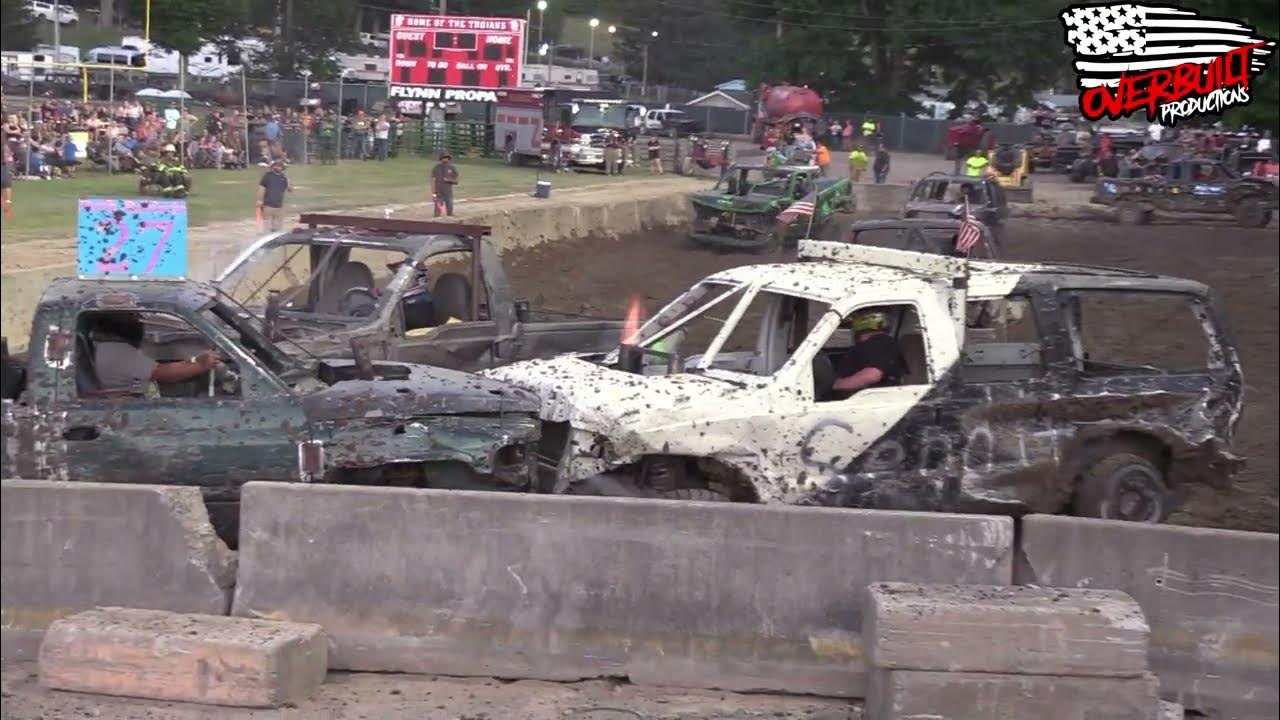 Troy Fair Derby, Troy PA 2022. Full Size Trucks YouTube