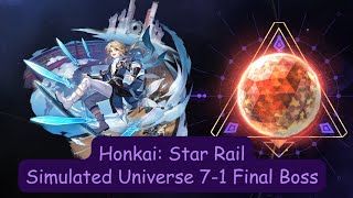 Honkai: Star Rail Simulated Universe World 7-1 Final Boss Wealth