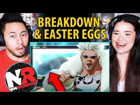 MARVEL WHAT IF Episode 2 BREAKDOWN by New Rockstars | Reaction | Easter Eggs & Details You Missed!