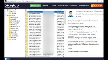 SysBud NSF to PST Converter to Export Lotus Notes to Outlook