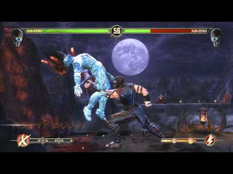 Sub Zero 82% Toasty Boost Combo MK9 Demo