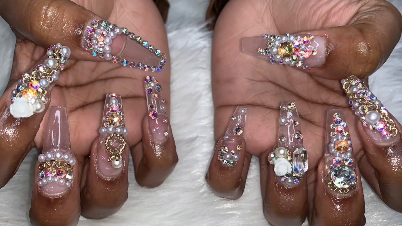 The Best Looks From the Flashcard Nail Challenge on TikTok — See Videos |  Allure