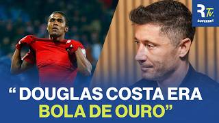 LEWANDOWSKI CONTA COMO É JOGAR COM JOGADORES BRASILEIROS NA EUROPA