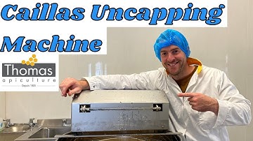 Thomas Apiculture Caillas Uncapping Machine. Uncap Honey Frames With Ease!