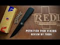 Petrified Fish Viking Review - A Nashorn Knives Frontflipper Design!