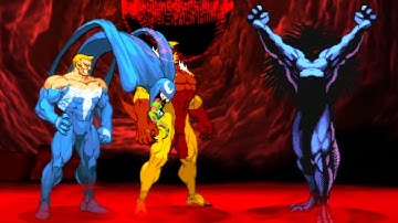 Marvel VS Capcom 2 - Venom/Sabretooth/Blackheart - Expert Difficulty Playthrough