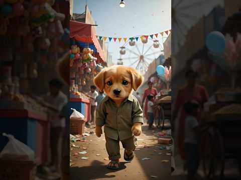 मेले में भगा दिया गया Puppy 😢 अगले दिन बना स्टार 🎪🐶