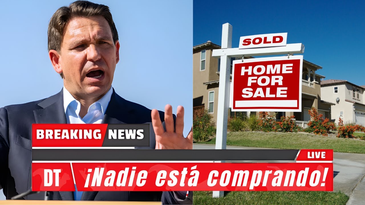 ¡Nadie está comprando! La crisis inmobiliaria golpea con fuerza a Florida