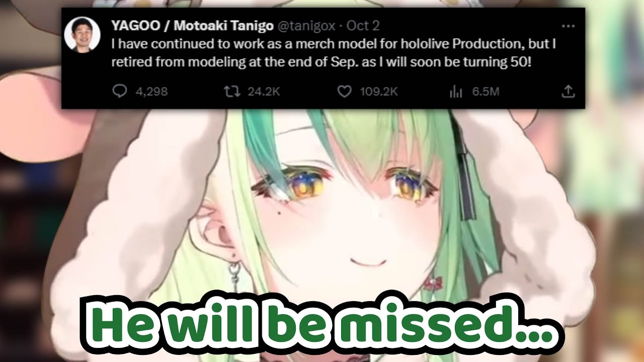 Fauna's Thoughts To YAGOO's Retirement From The Modeling Industry