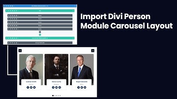How to Install Divi Person Module Carousel Layouts | Step-by-Step Guide