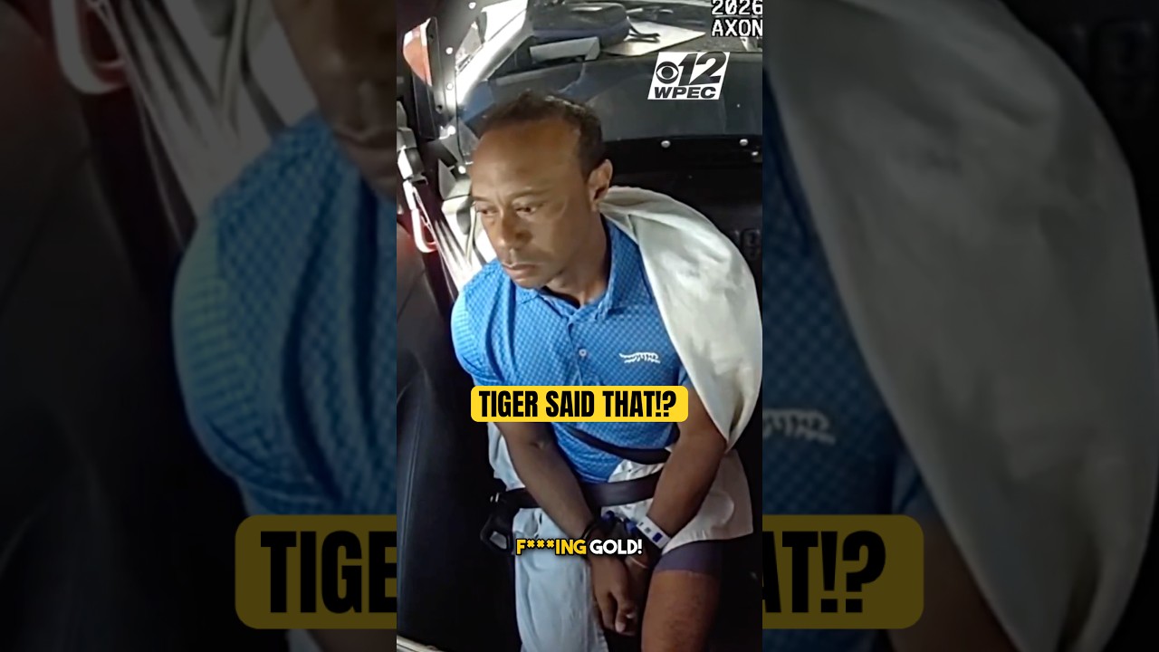 Tiger Woods Shocking Arrest Footage! #tigerwoods #harrypotter